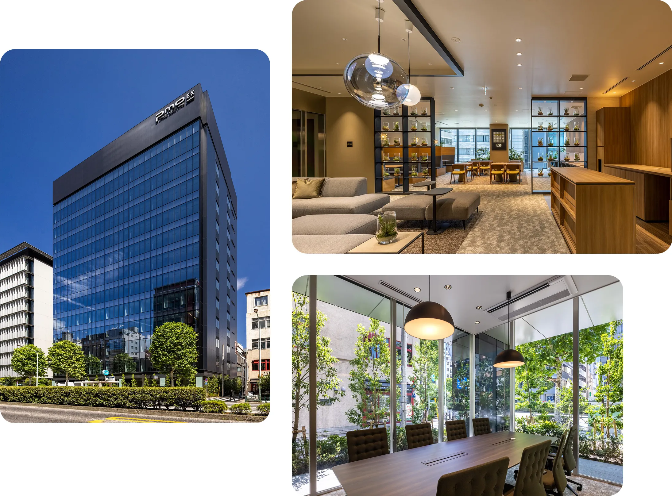 社内、社外風景